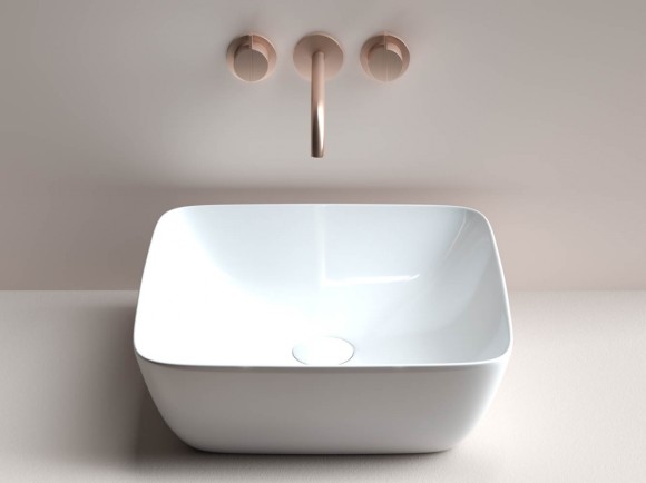 Ceramica Nova Раковина накладная квадратная (белый) Form арт. CN2002 Ceramica Nova Раковина накладная квадратная (белый) Form арт. CN2002