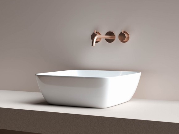 Ceramica Nova Раковина накладная квадратная (белый) Form арт. CN2002 Ceramica Nova Раковина накладная квадратная (белый) Form арт. CN2002