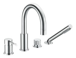 Boheme смеситель врезной на борт ванны uno, хром арт. 460-CR Boheme смеситель врезной на борт ванны uno, хром арт. 460-CR