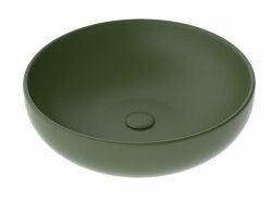 GSG Накладная раковина Easy EALAVRO45026, цвет: оливковый