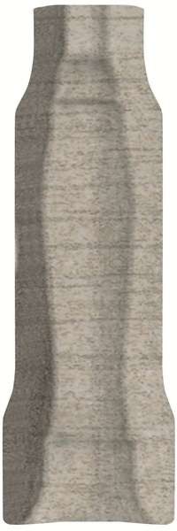 Плинтус Тровазо 8x2.4см, Угол внутренний серый светлый матовый Kerama Marazzi арт. SG7322\AGI