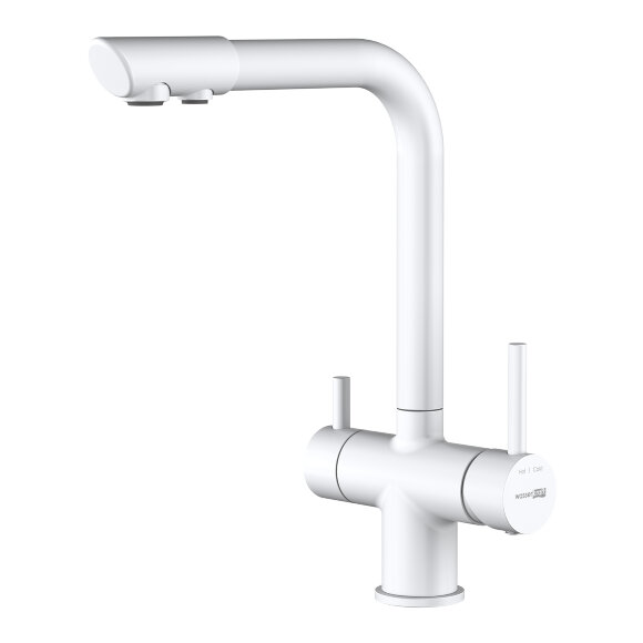 WasserKRAFT Смеситель для кухни под фильтр a8357 цвет: белый