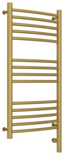 Электрический полотенцесушитель Богема 3.0 выгнутая 800х400 МЭМ правый (матовое золото) Сунержа арт. 032-5803-8040