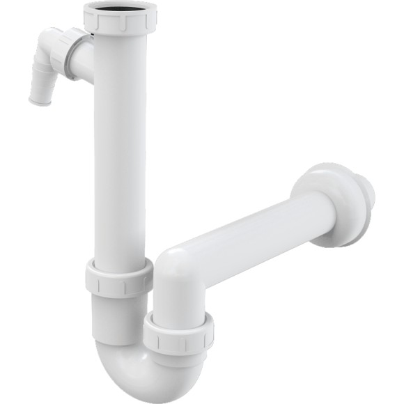 Alcaplast Сифон для кухонной мойки, белый арт. A81-DN40