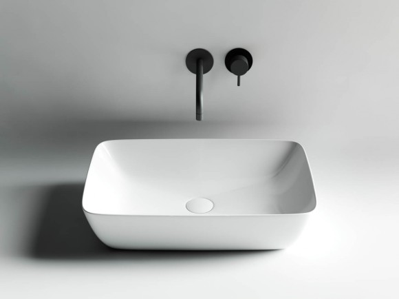 Ceramica Nova Раковина накладная прямоугольная (белый) Form арт. CN2003