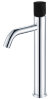 Boheme Смеситель для умыв. Выс. Chrome diamond matt black Stick арт. 122-CRB