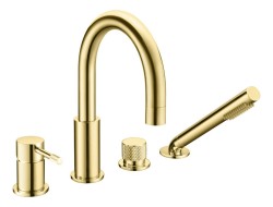 Boheme смеситель врезной на борт ванны uno, gold арт. 460-G Boheme смеситель врезной на борт ванны uno, gold арт. 460-G