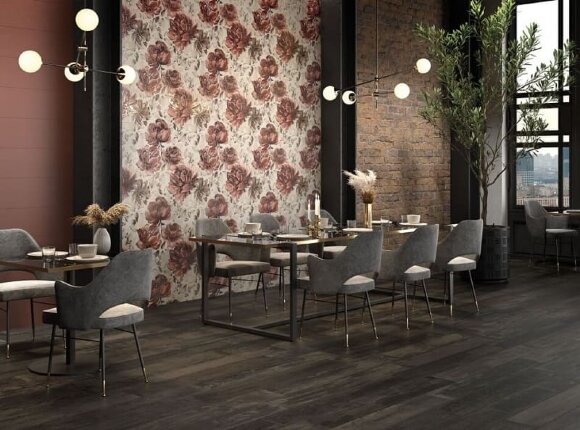 Italon Угловая ступень Дарк угловая пр. 33х120, под дерево Groove - 620070001571