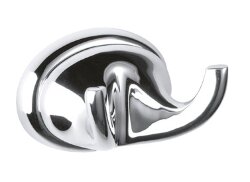 Remer Двойной крючок для халата | полотенца Серия 900 NV50CR, цвет: хром