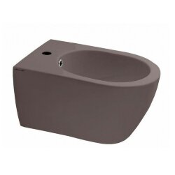 Scarabeo Подвесное биде с одним отверстием цвет песочный матовый, Moon арт. 5521 52