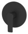 Смеситель встроенный для душа Esko Singapore black, матовый черный арт. SB 83