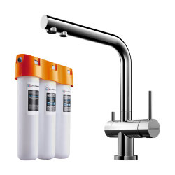 Omoikiri Комплект смеситель+фильтр Nagano-C + Pure drop Lite 4146.8028 цвет: хром Omoikiri Комплект смеситель+фильтр Nagano-C + Pure drop Lite 4146.8028 цвет: хром