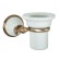 Tiffany World Подвесной cтакан, керамический (белый), Harmony, белый/бронза TWHA109bi/br