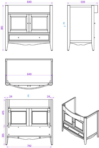 Tiffany World База с раковиной simas ar864bi*1 90х56см, напольная, с 1отв., 2 распашные дверки+1 выдв.Ящик, доводч. Blum, ручки: riflesso бронза, Veronica nuovo, vintage VER3090-V+AR864bi*1 комплект Tiffany World База с раковиной simas ar864bi*1 90х56см, напольная, с 1отв., 2 распашные дверки+1 выдв.Ящик, доводч. Blum, ручки: riflesso бронза, Veronica nuovo, vintage VER3090-V+AR864bi*1 комплект