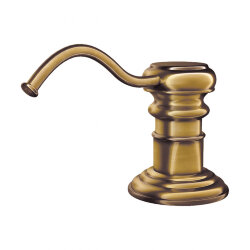 Omoikiri Дозатор для мыла OM-01-AB, античная латунь арт. арт. 4995003 Omoikiri Дозатор для мыла OM-01-AB, античная латунь арт. арт. 4995003