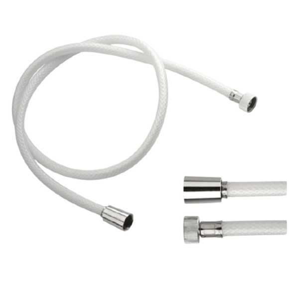 Remer Шланг для душа 120 см. 332CNREBI120, цвет: белый