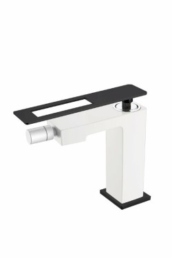 Boheme Смеситель для биде белый черный Q арт. 146-WB Boheme Смеситель для биде белый черный Q арт. 146-WB