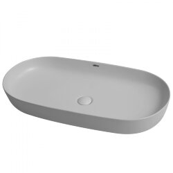 Abber Раковина накладная 800x400мм Bequem, серый арт. AC2110MLG