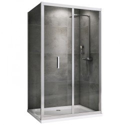 Abber Душевой уголок 1100x900мм Sonnenstrand, хром арт. AG07110-S90 Abber Душевой уголок 1100x900мм Sonnenstrand, хром арт. AG07110-S90