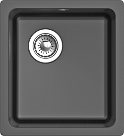 Мойка для кухни 415x455 Berkana Rivelato, черная арт. BK-35 antracite Мойка для кухни 415x455 Berkana Rivelato, черная арт. BK-35 antracite
