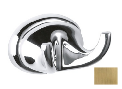 Remer Двойной крючок для халата | полотенца Серия 900 NV50VO, цвет: бронза