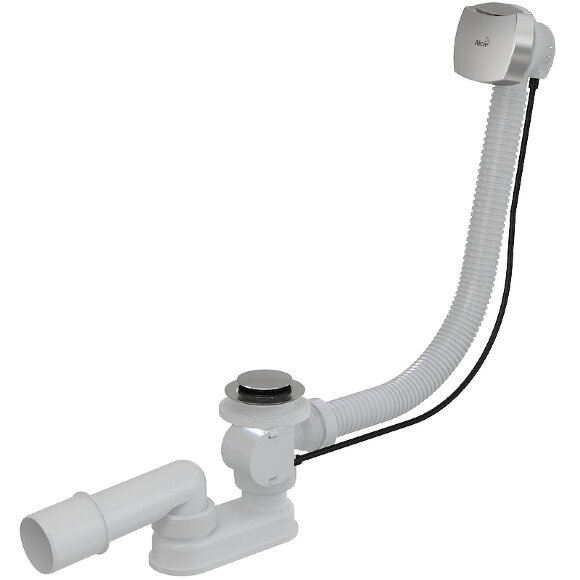 Alcaplast Слив-перелив (a55knew-ru-01) автомат, хром арт. AG210125160