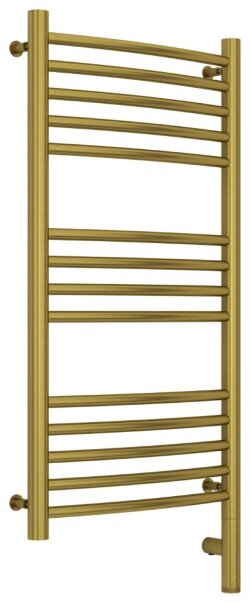 Электрический полотенцесушитель Богема 3.0 выгнутая 800х400 МЭМ правый (состаренная латунь) Сунержа арт. 051-5803-8040