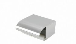 STIL HAUS бумагодержатель закрытый сатинированная сталь Saturno, арт. 1005(54)