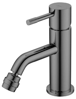 Boheme Смеситель для биде антрацит глянец Uno арт. 466-SGM Boheme Смеситель для биде антрацит глянец Uno арт. 466-SGM