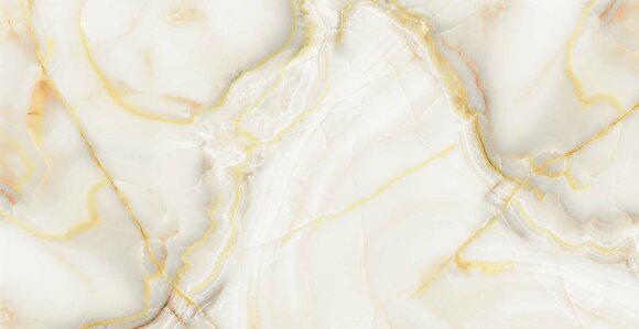 AZARIO Керамогранит SHINY ONYX GOLD 60x120 Carving H18004006G