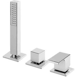 Cezares Смеситель на борт ванны PORTA Хром - PORTA-BVDM3-01 Cezares Смеситель на борт ванны PORTA Хром - PORTA-BVDM3-01