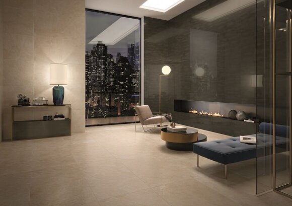 Керамогранит Helio Nat 7.5x30 Materia, Italon под бетон, цемент, камень - 600010001964