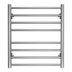 Azario Полотенцесушитель водяной 500/600 8 секций, нижнее/диагональное подключение, 1/2", хром, Parma арт. AZ10156S