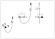 Boheme смеситель для ванны white touch gold, Stick арт. 123-WG.2