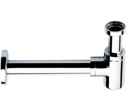 Remer Литой сифон для раковины и биде 958B, цвет: хром