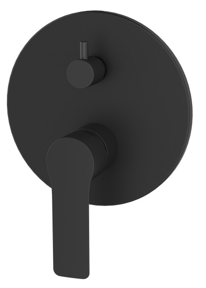 Смеситель встроенный для душа Esko Singapore black, матовый черный арт. SB 83-3