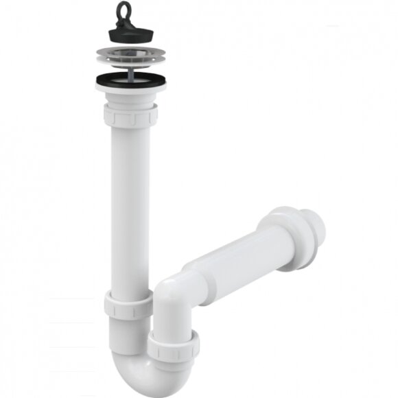 Alcaplast Сифон для кухонной мойки, белый арт. A800-DN50