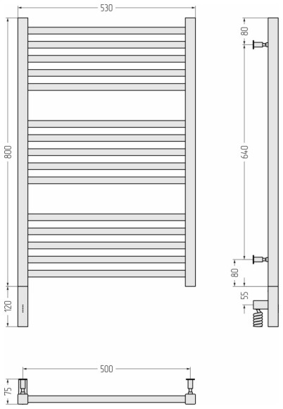 Электрический полотенцесушитель Модус 3.0 800х500 МЭМ левый (цинково-жёлтый) Сунержа арт. 1018-5700-8050 Электрический полотенцесушитель Модус 3.0 800х500 МЭМ левый (цинково-жёлтый) Сунержа арт. 1018-5700-8050