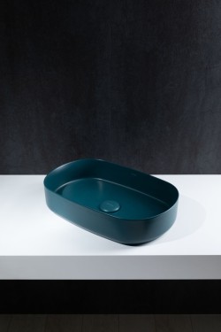 Allen Brau Раковина 55x36 Fantasy, петроль - 4.11022.PT