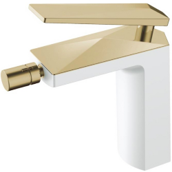 Boheme Смеситель для биде белый золото Venturo арт. 386-W Boheme Смеситель для биде белый золото Venturo арт. 386-W