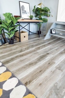 Alpine floor Кварцвиниловая плитка дуб лесной, серый - ЕСО 3-18