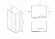 Abber Душевой уголок 1100x1000мм Schwarzer Diamant, черный арт. AG30110BH-S100B-S100B