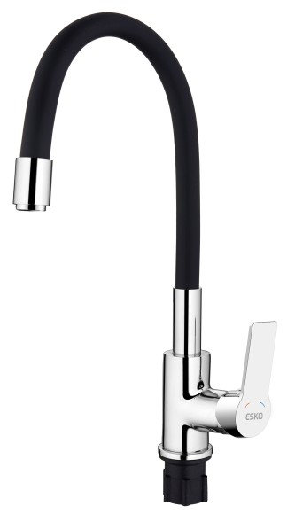 Смеситель для кухни с R-изливом Esko Coral, хром арт. CL 519 B
