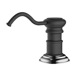 Omoikiri Дозатор для мыла OM-01-BL, черный арт. арт. 4995011 Omoikiri Дозатор для мыла OM-01-BL, черный арт. арт. 4995011