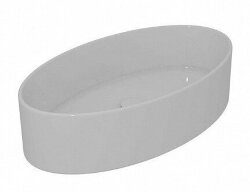 GSG Накладная раковина Like LKLAVFSBF60000, цвет: белый