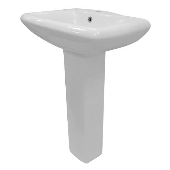 Azario Раковина с пьедесталом ELANA 560х440х835 ELANA арт. AZ-334P Azario Раковина с пьедесталом ELANA 560х440х835 ELANA арт. AZ-334P