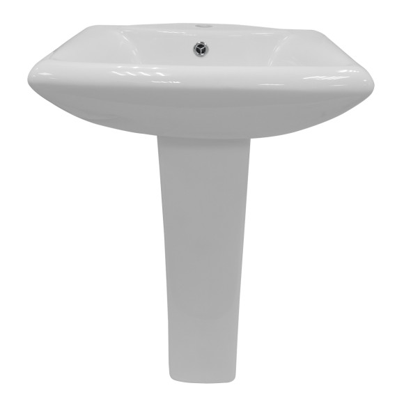 Azario Раковина с пьедесталом ELANA 560х440х835 ELANA арт. AZ-334P Azario Раковина с пьедесталом ELANA 560х440х835 ELANA арт. AZ-334P