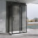Abber Душевой уголок 1300x800мм Schwarzer Diamant, черный арт. AG30130B-S80B-S80B
