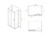 Abber Душевой уголок 1300x800мм Schwarzer Diamant, черный арт. AG30130B-S80B-S80B
