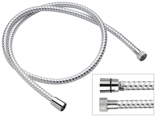 Remer Шланг для душа 150 см. 332CN150, цвет: белый/хром